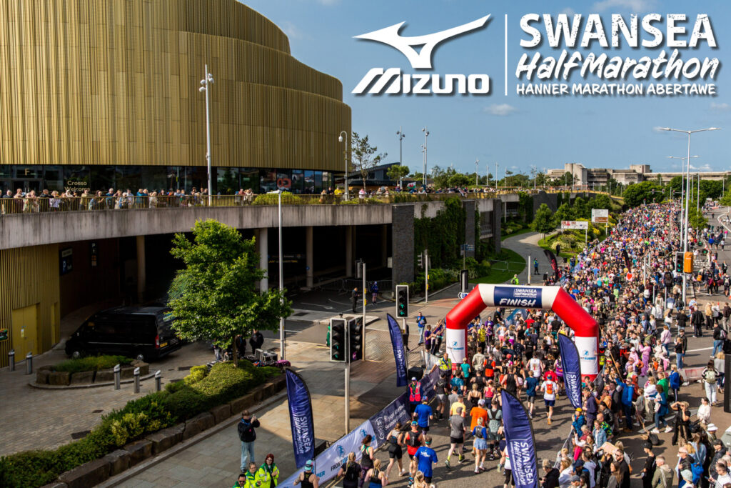 Mizuno annouced as headline partner of the Swansea Half Marathon