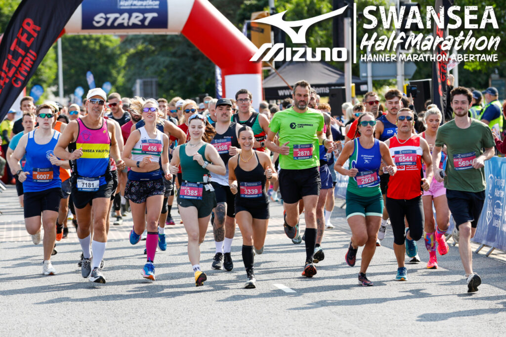Swansea Half Marathon hits new high with a landmark partnership with global running brand Mizuno